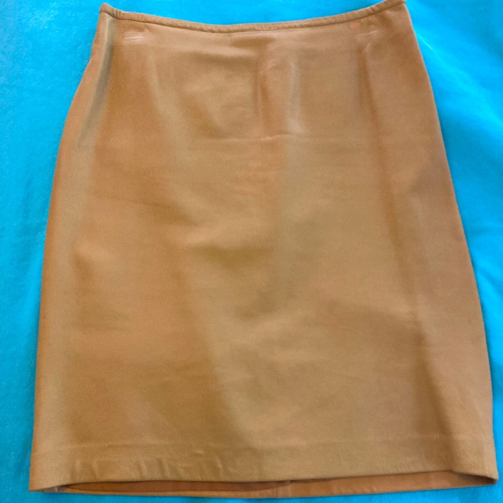 Ralph by Ralph Lauren 100% Genuine Leather Skirt
